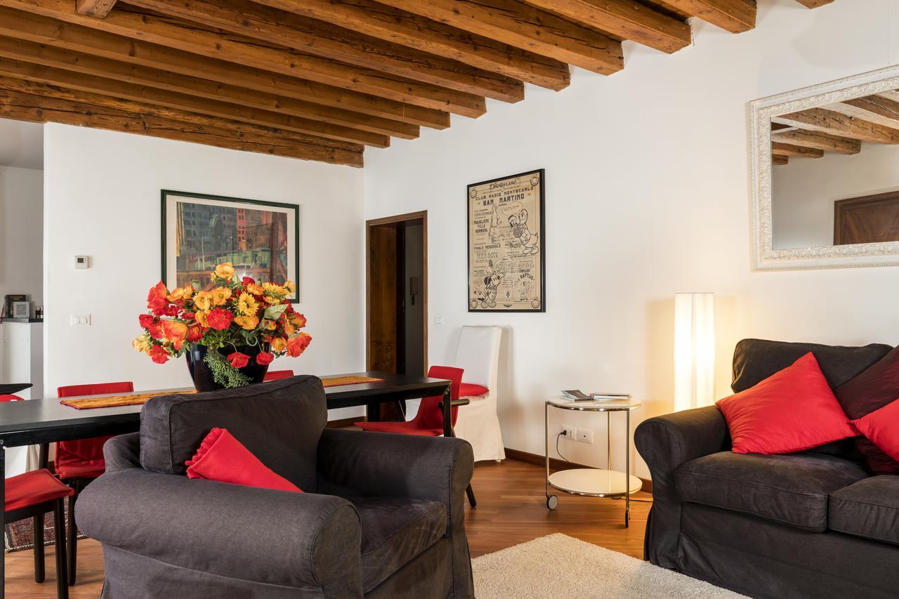 Elegant Terrace Apartment Near Piazza San Marco Last Floor No Lift Venedig Exteriör bild